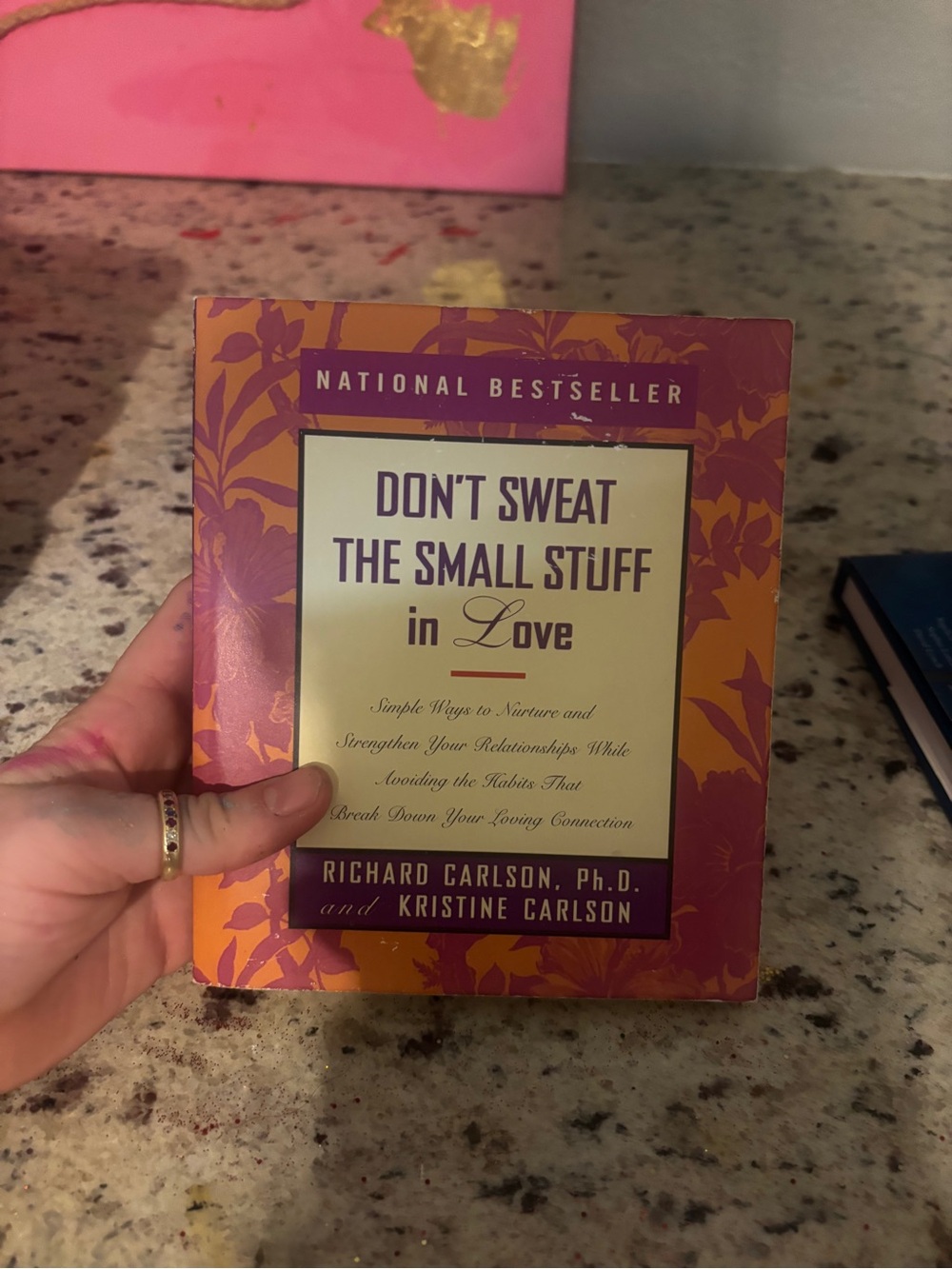 Don't Sweat the Small Stuff in Love - Orange & Purple Paperback